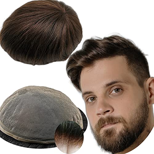 Toupet Cheveux Humains pour Hommes Yanahair Respirant pour le Sport #2