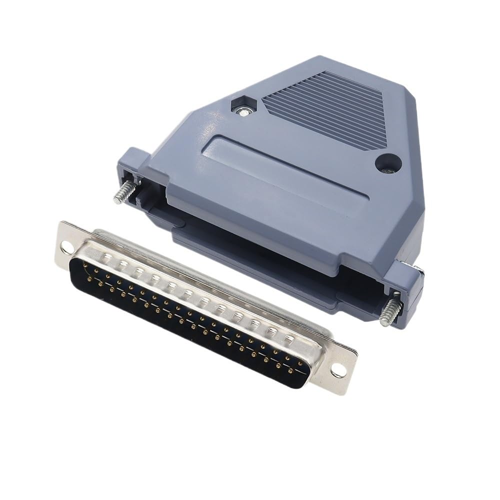 5Pcs DB9/15/25/37 DIDC9/15/25/37 Male Female Plug Serial Port Connector IDC Crimp Type D-SUB Rs232 Adapter(DB15 Female)