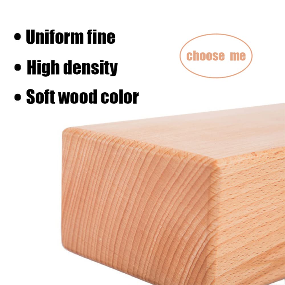 Bloque De Yoga De Madera Natural Ladrillo para El Entrenamiento De Fitness De Gimnasio Mejora La Fuerza Y El Equilibrio De Ayuda Y La Flexibilidad Equipo De Culturismo