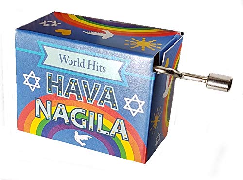 Fridolin Hava Nagila World Hit Mini obrotowy orgel //pozytywka Mechanizm korbowy World Hit