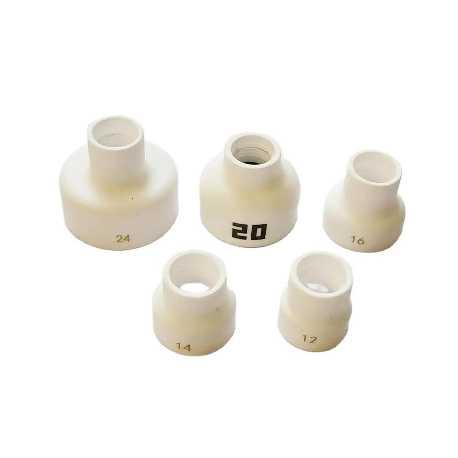 Tig Welding Nozzle Cup With Mesh For WP9/20/17/18/26 Torch(2.4mm,PINK 4PCS)