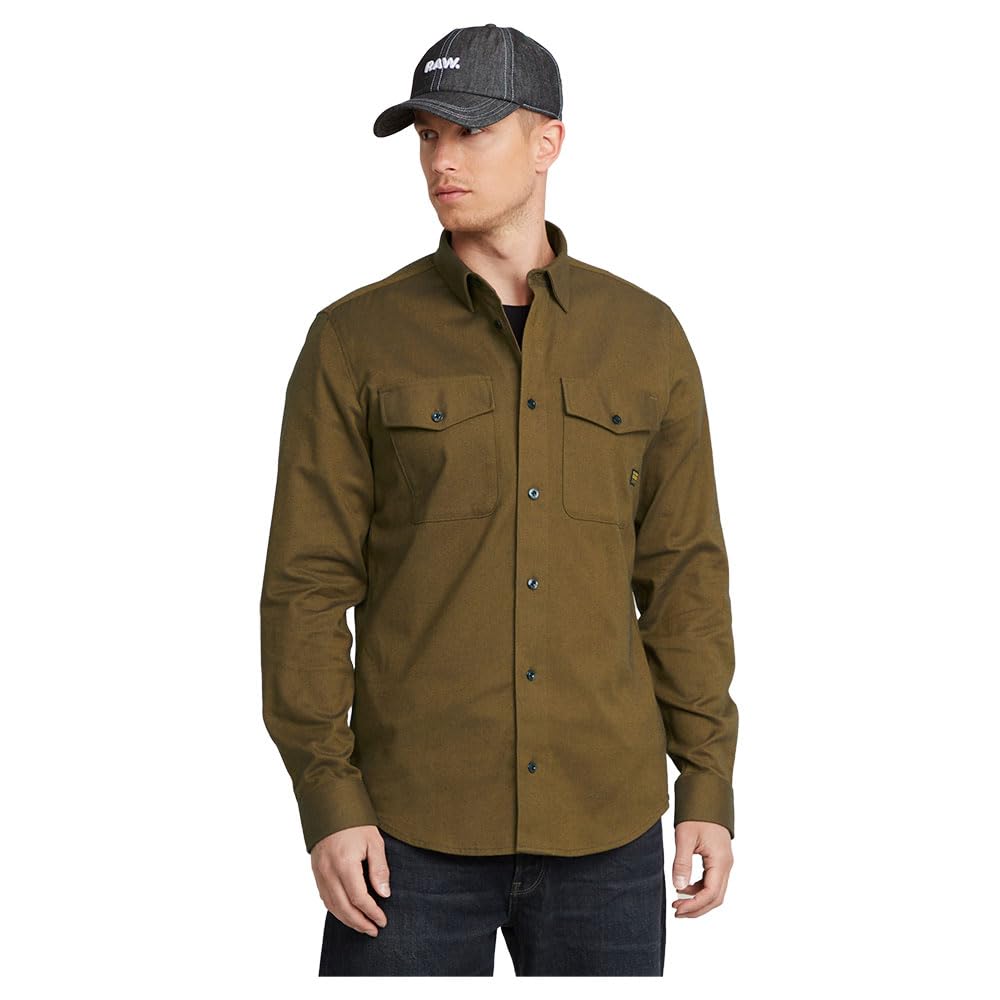 G-Star Herren Marine Slim Hemd