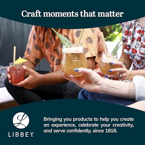Verre Tiki Split Tumbler Libbey 99558 transparent de 15.75 oz - 7