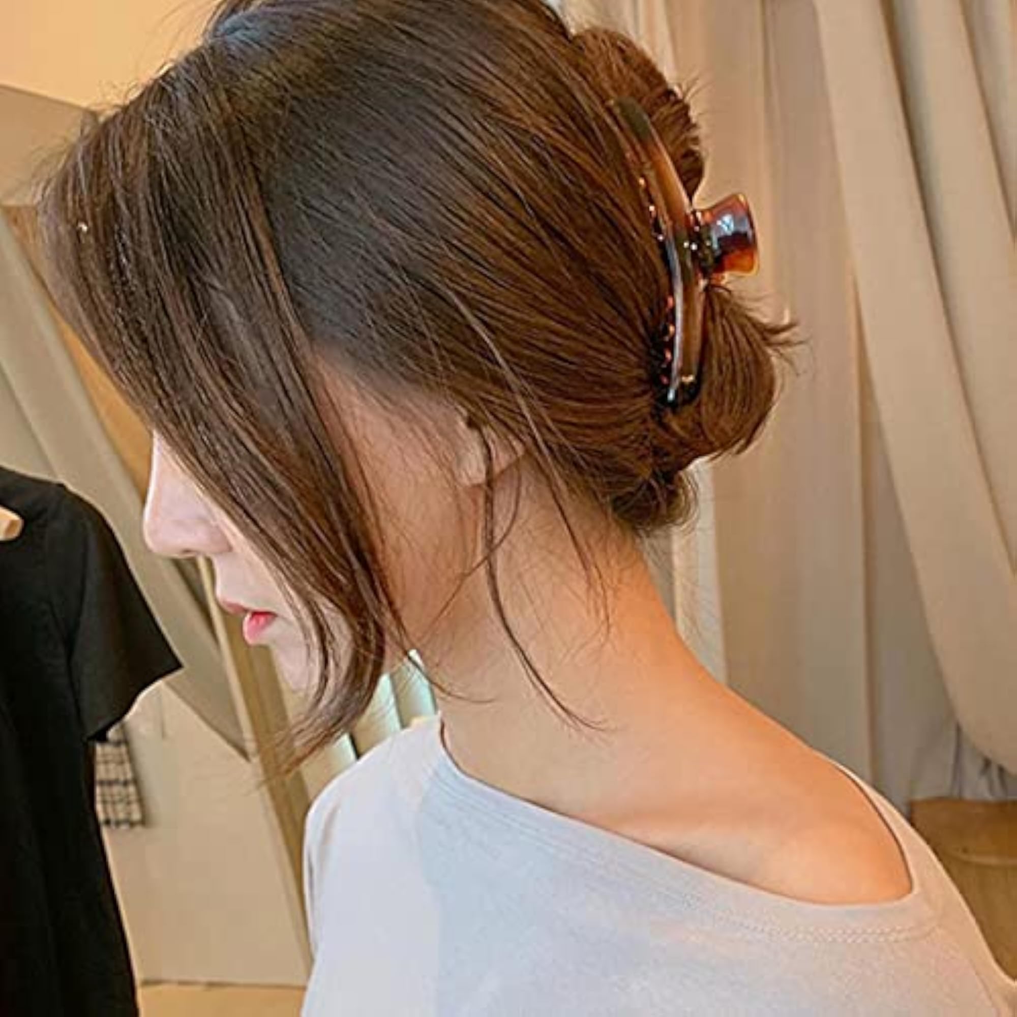 Large 6PCS Spring Hair Claw Clips for Women