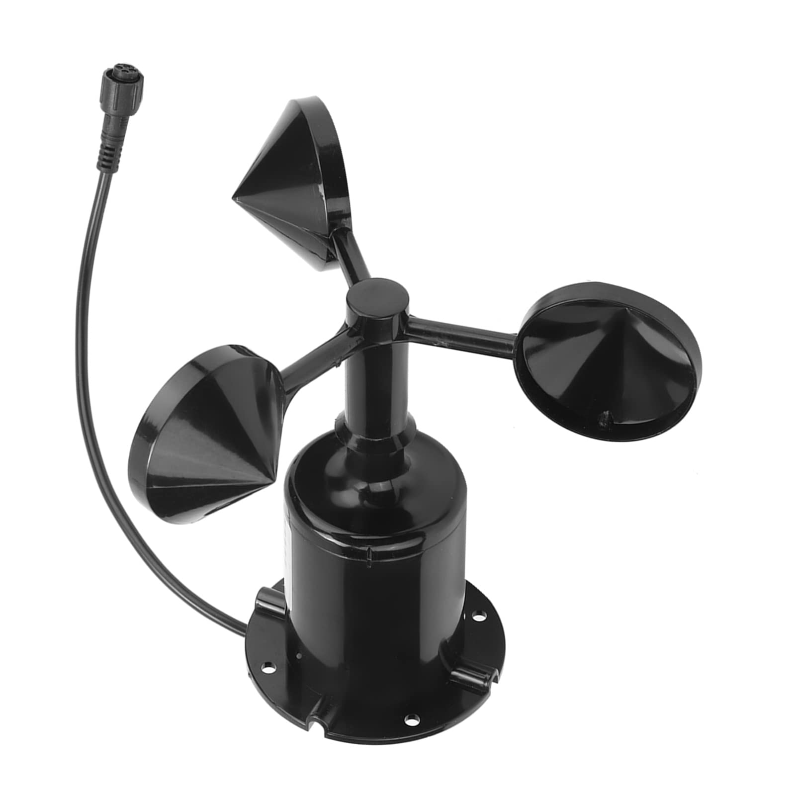 Anémomètre Professionnel de Haute Précision, 0-70 M/s, Capteur de Vitesse du Vent, Résistant à l'Eau, Compatible pour Stations Météorologiques, Serres, Navigation