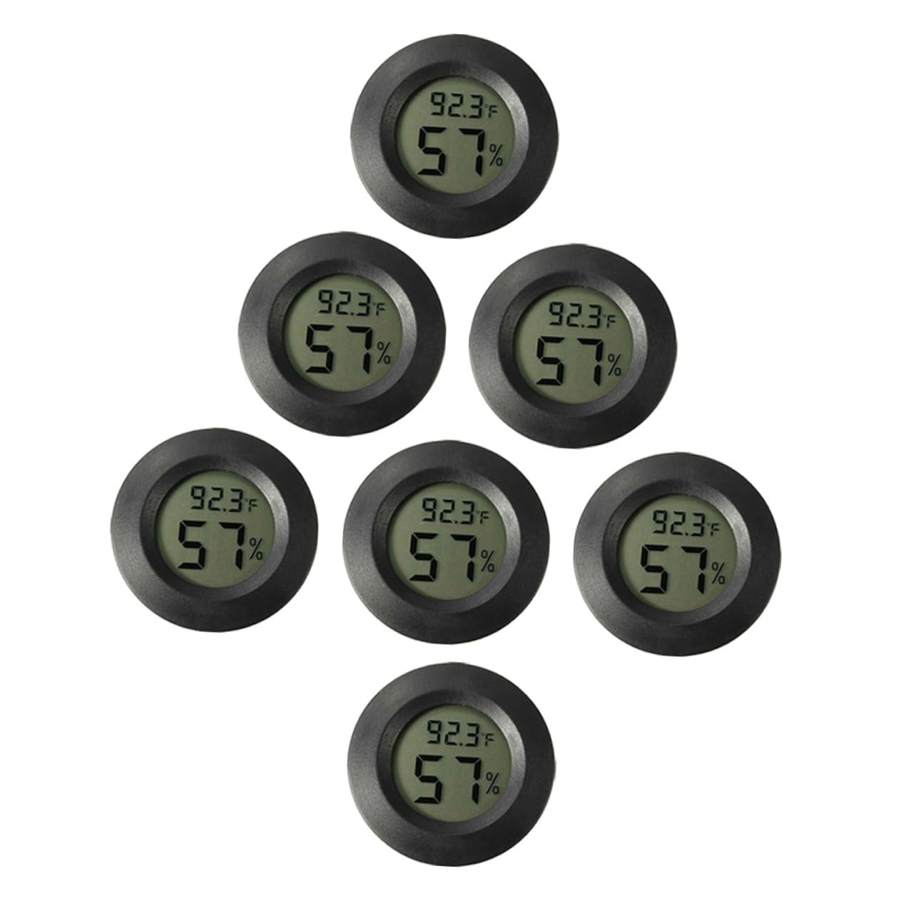 BESPORTBLE 14stücke Mini Hygrometer Thermometer Für Reptilien Teiliges Digitales Temperatur Und Feuchtigkeitsmessgerät Für Terrarien Und Innenräume Präzise Messung Für Optimale