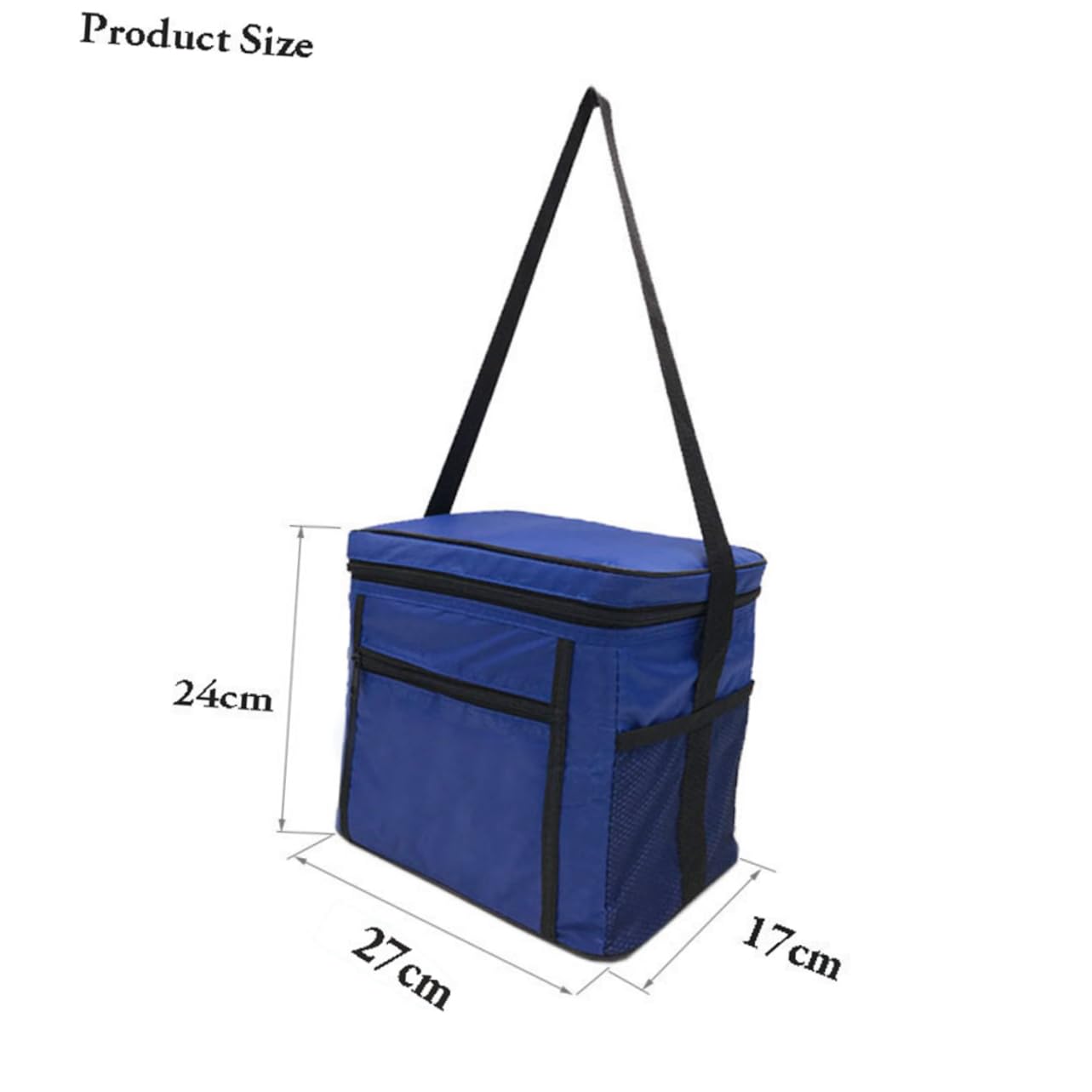 PRETYZOOM 3 Piezas Bolsa De Picnic Bolsa De Compras Con Aislamiento Bolsa De Compras Plegable Bolsa Impermeable Bolso De Mano Plegable Cesta De Picnic Portátil Bolsa De Comida Caliente