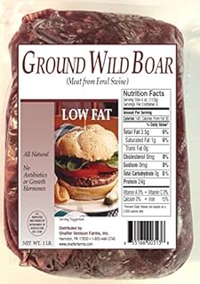 100% Ground Wild Boar 10- 1 lb packs (total 10 lbs)