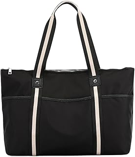 1 Peça A Sacola Para Mulheres Bolsa De Ombro Para Mulheres Sacola Preta Feminina Bolsa De Mão De Náilon Para Mulheres Bolsa De Mão Preta Bolsa De Ombro Bolsas De Ombro Tecido De