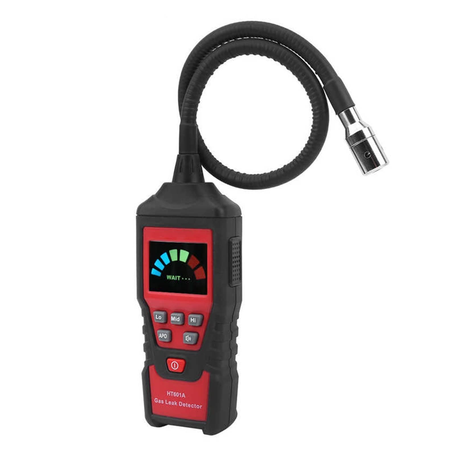 Ht601a Analizador de Gas Detector de Fuga de Gas Portátil LED Inflamable Analizador de Prueba de Alarma de Gas