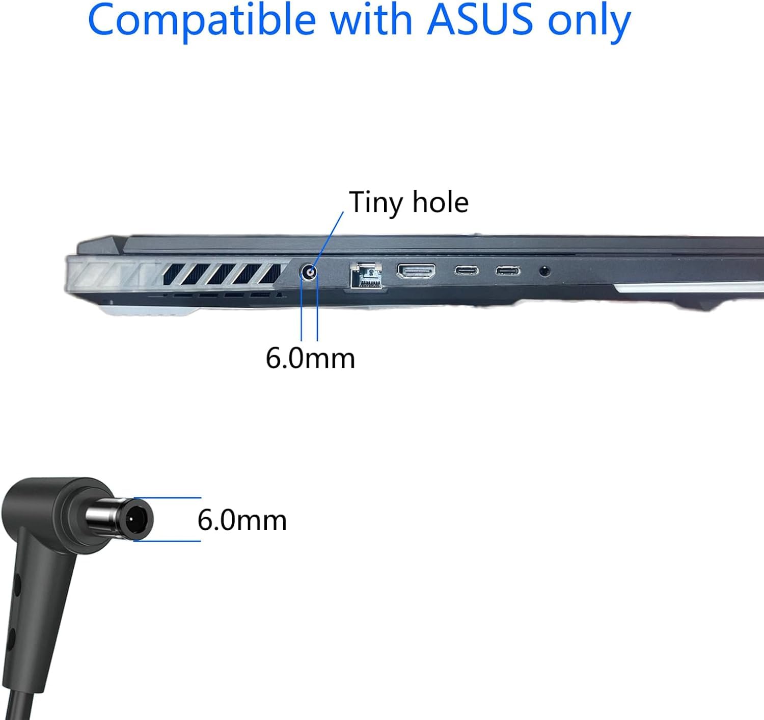 Zasilacz sieciowy 330 W 20 V 16,5 A A22-330P1A pasuje do ASUS ROG Strix Scar 16 17 18 ASUS Strix G16 G17 G18 G634JY G634JZ G733PZ G733PY G733P G733C733C X G814 JI G834JY ROG Zephyrus Duo 16 zasilacz