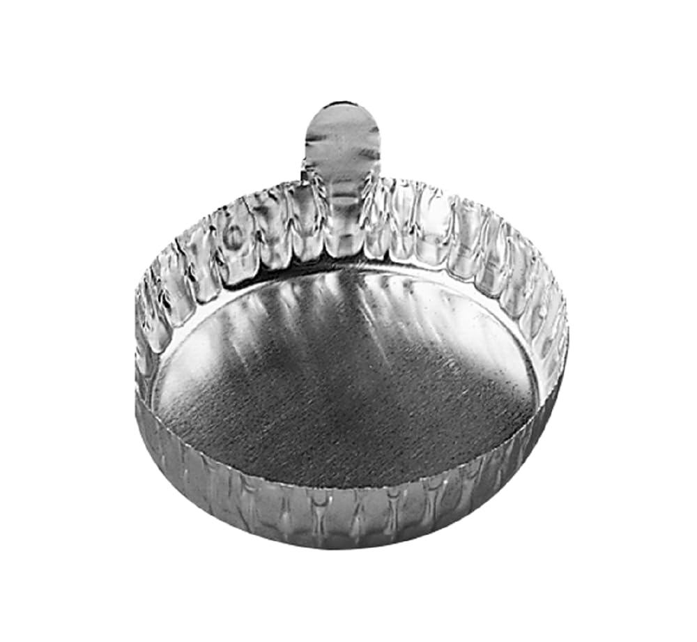 Neolab 2 1602 - Bandejas de aluminio con mango (tamaño III, 70 mm de diámetro x 15 cm de altura, 100 unidades)