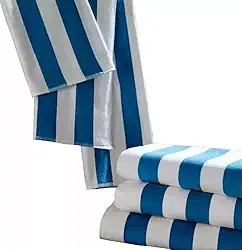 Toalha De Praia Gigante Teka Profiline Luxury Ibiza-86x160cm (AZUL CLARO)