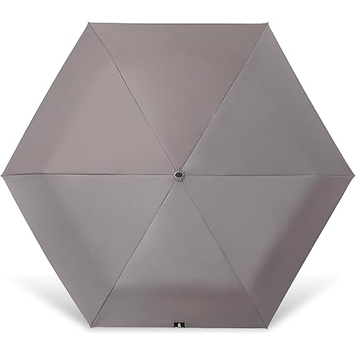 ShedRain Super-Slim Compact Travel Umbrella – Auto Open & Close Sun Protection Design, Lightweight Portable Wind-Resistant Model with UPF 50+ UV Block, 42" Arc & 10.5" Folded Size