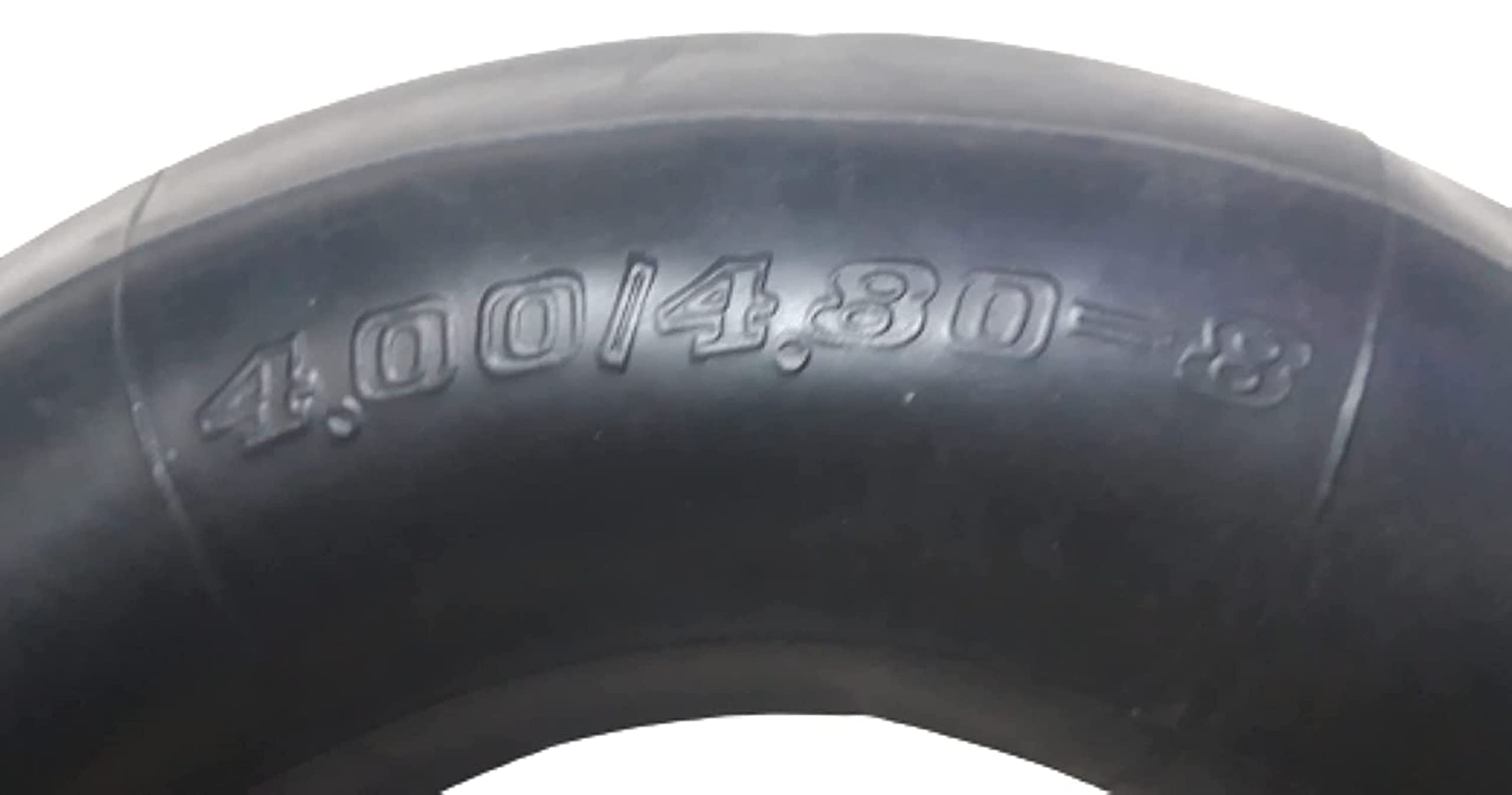 [OKAO] Pneu brouette 4.80/4.00-8 (4PR) + Chambre à air compatible roue de remorque,Tracteur Tondeuse,Diable,Chariot. Charge 120 kg. Valve TR13 Solide