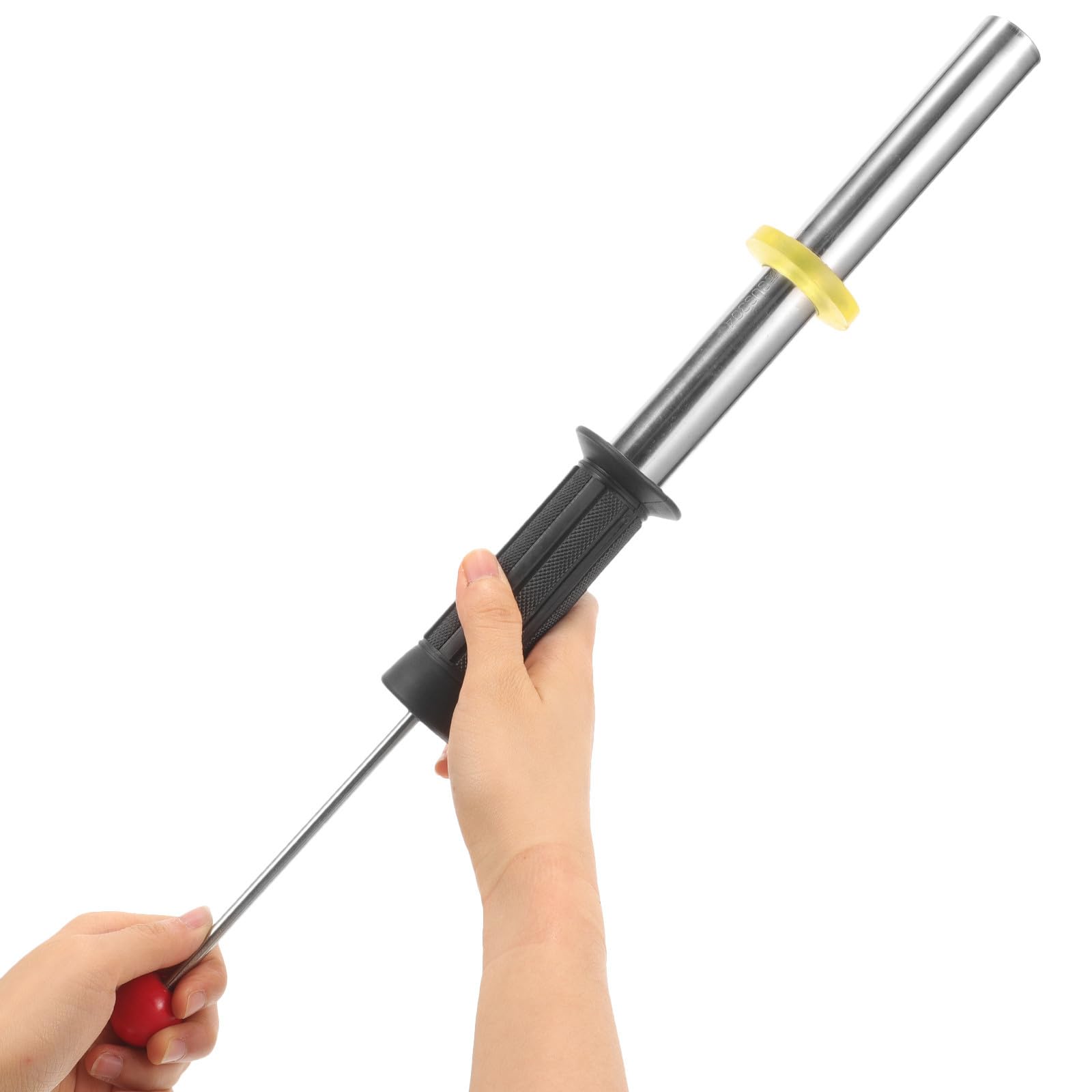 Herramienta de Recogida Imán Extensible Negra Compacta | Acero Inoxidable, Plástico y Magnet, Recoge Limaduras de Hierro, Uso en Taller Seco o Húmedo
