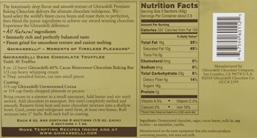 Ghirardelli DCS-763B Bitter Sweet Baking Bar thumb #1