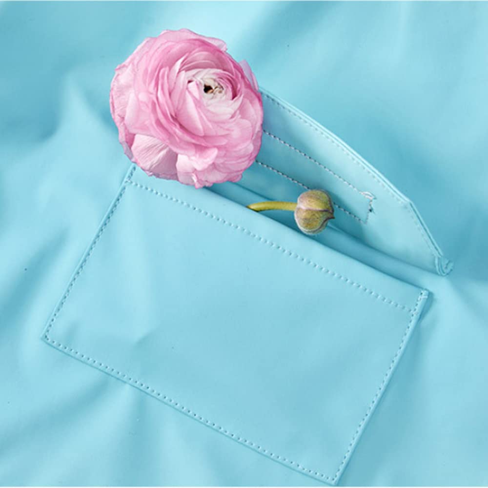 Chubasquero para Perros, Poncho Impermeable con Capucha for Perro, Ropa de Dos Patas, Chaqueta, for Cachorros y Perros Grandes(Blue,XL)