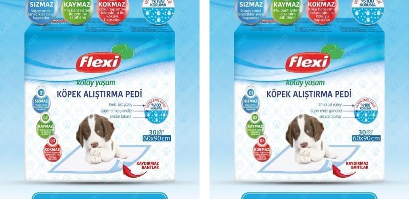 Flexi 60x90 cm 30lu Köpek Alıştırma Pedi (2 paketi)