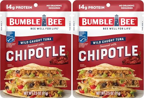 Image of Bumble Bee Chipotle Seasoned Tuna, 2.5 Ounce Pouch (Pack of 2)
