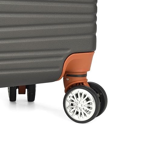 Mala de Viagem Bordo Sevilha em ABS 4 Rodas 360° Polo King COR:Grafite