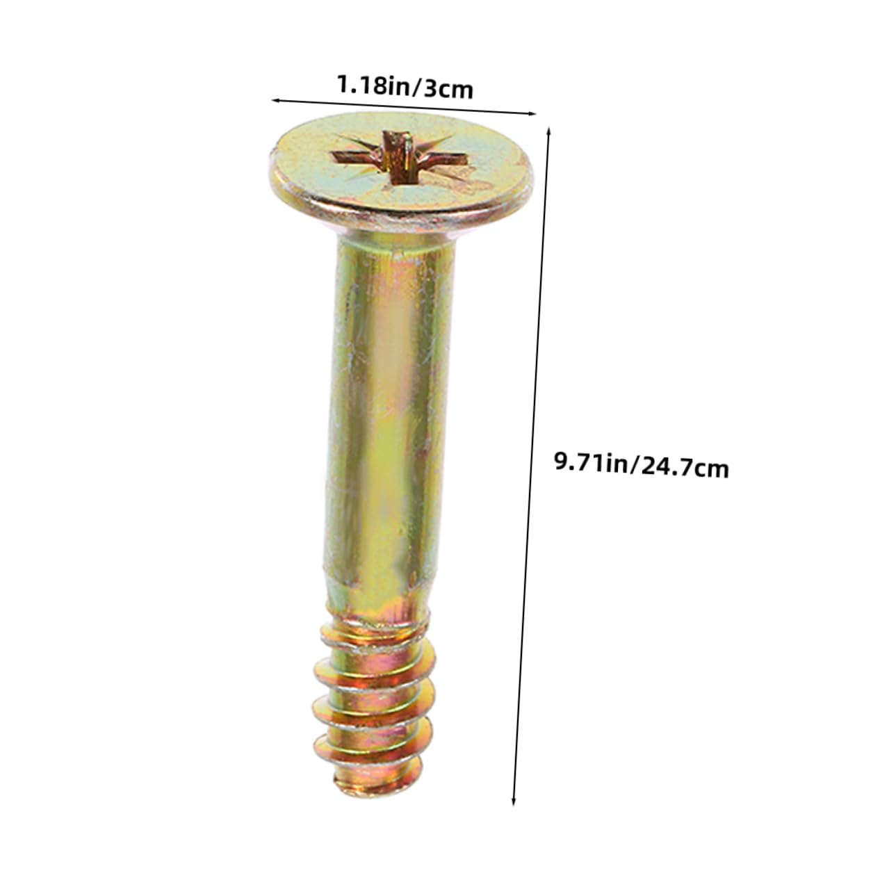 BESTonZON Accesorios Metálicos Montaje Rápido 20 Piezas y Reutilizable para Toldos y Carpas de Camping al Aire Libre para Gazebos Dorados