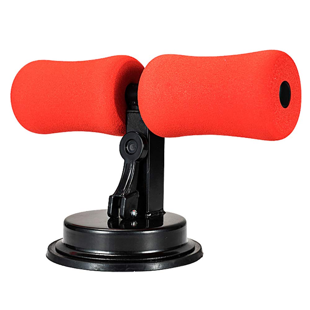 Homme femme exercice taille à la maison avec l'appareil sit-ups compact