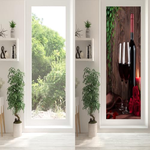 Vinilo decorativo Modern Red Wine 17.7x23.6 pulgadas miniatura 3