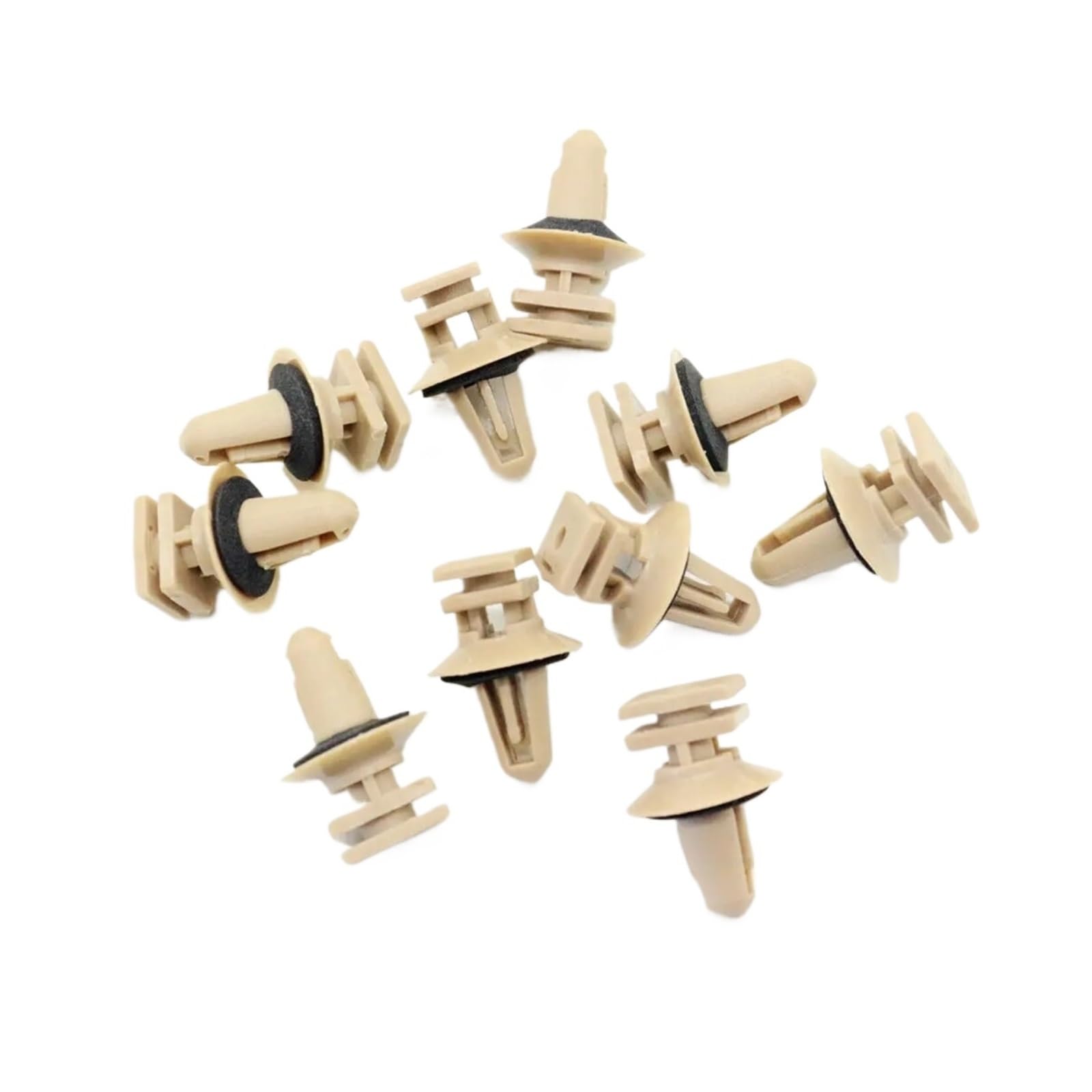 FDCSKINX 10pcs Car Interior Plastic Clips Trims On Sill Door Entrance Compatible PA66 51477117532