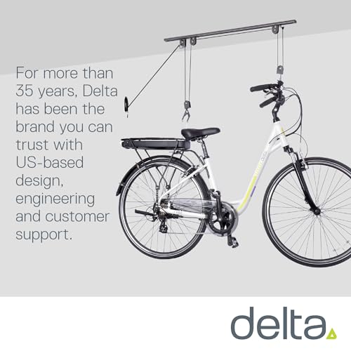 Bike Hoist- Heavy Duty for Space Saving – Road, Commuter &