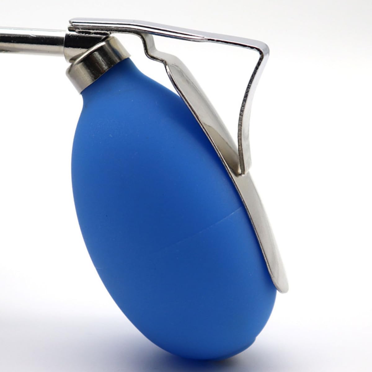 CALLARON Spruzzatore Manuale per Polvere Chioma Uomo in Vetro Blu, Comodo e Facile da Smontare, per Casa e Viaggio