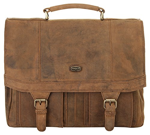 Harolds Antic Heritage - Aktentasche M 40 cm natur