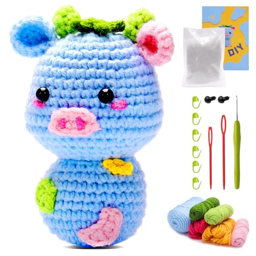 How to crochet a cow How to crochet a cow