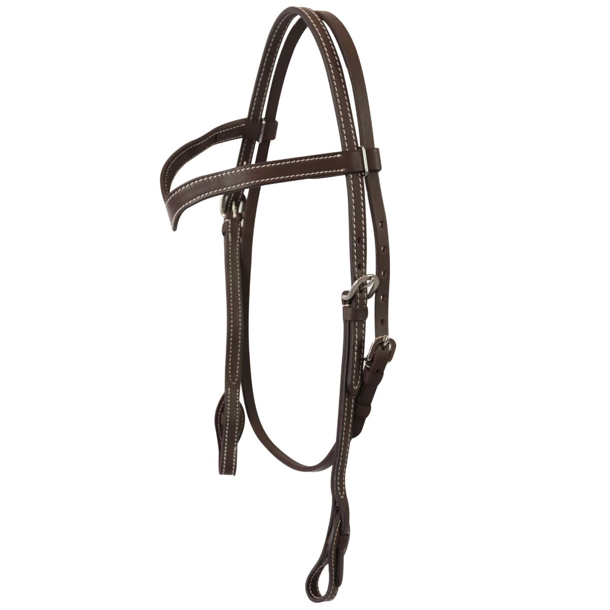 Bride Western Silver Horse Portland, Fini Indispensable pour la Conduction du Cheval