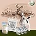 Bellfor Welpenfutter im Sparset Ideal für die bedarfsgerechte Fütterung heranwachsender Hunde Landgut-Menü Junior 6 x 400 g Immun Junior 50 g und 1 Jutebeutel