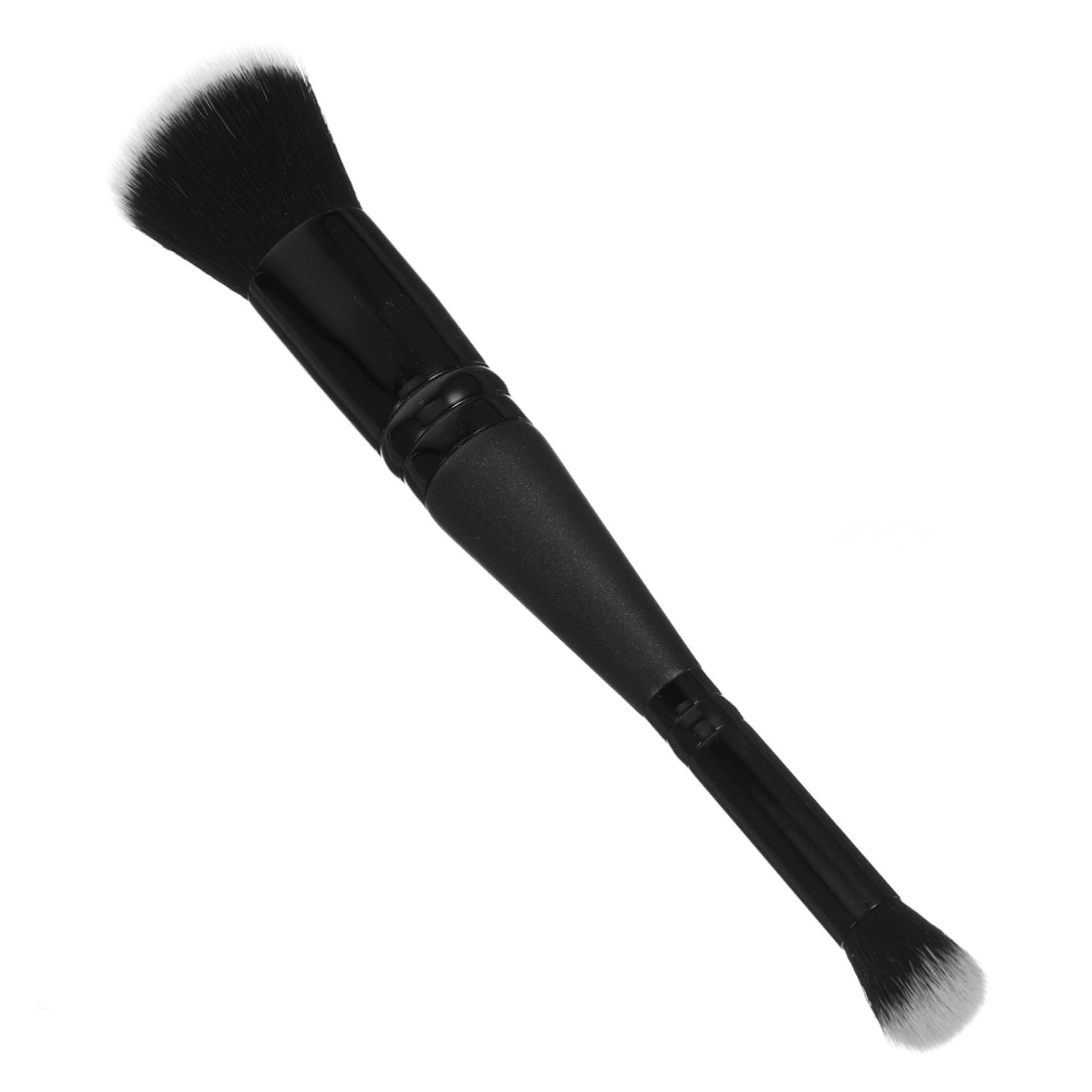 PartyKindom Foundation Brush Set Double-ended Makeup Brush Blush and Concealer Soft Bristles for Face Application Makeup Tool