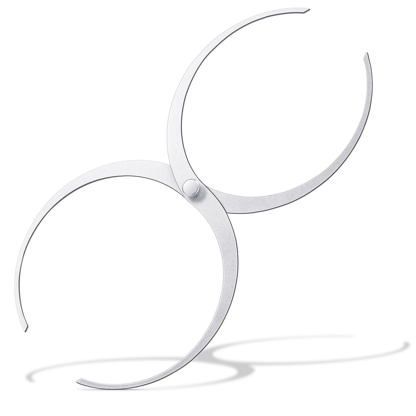 Wood Turning Double Ended Bowl Calipers Stainless Steel Woodworking Woodturning Tools Pottery Calipers Wood Lathe Thickness Measuring Tool(11 Inch)