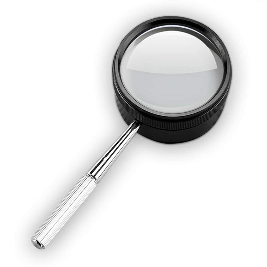 SaryEdge Magnifying glass High Optical Hand-held Magnifying Glass, High-definition 30 Times Reading Old Jewelry Dedicated Mobile Phone Repair Reading magnifier,