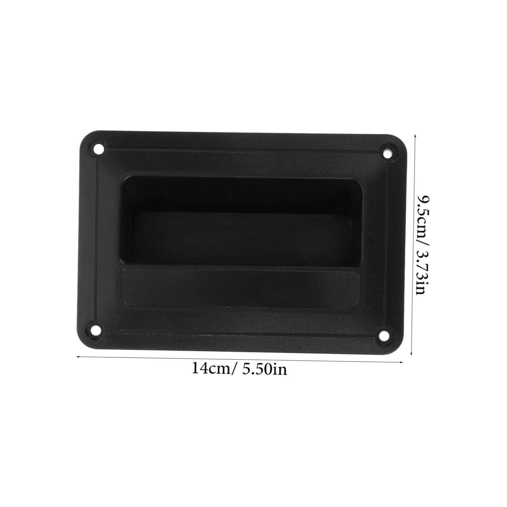 Gadpiparty 4pièces Poignées Latérales Encastrées Plastique pour Enceintes Audio Lot de Design Simple Et Pratique Accessoires De Remplacement pour Transport Sécurisé des Haut-parleurs De Scène