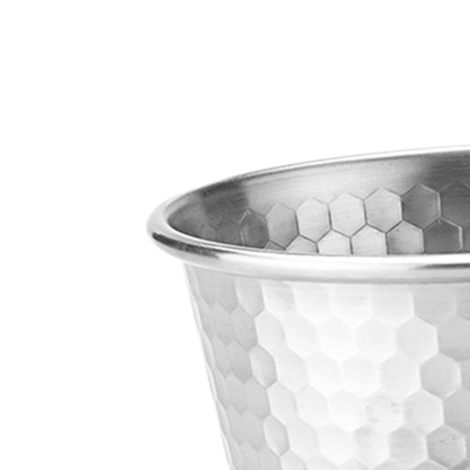 QSTDGVPW Camping Bowl Cookware, Lightweight Cookware with Handle, Outdoor Tableware for Hiking, Beach, BBQ, Backpacking, Picnic, Silver