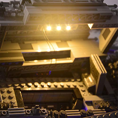ADMLZQQ LED-Licht-Kit für Lego 10221, Lichtset kompatibel mit Star Wars Super Star Destroyer Building Blocks Modell… – Bild 7