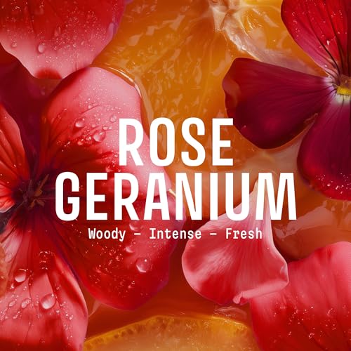 Image of Panier des Sens Rose Geranium Liquid Hand Soap, 16.9 fl oz | Premium French Liquid Hand Soap | Savon de Marseille Soap | 97% Natural Ingredients | Gentle Daily Cleansing