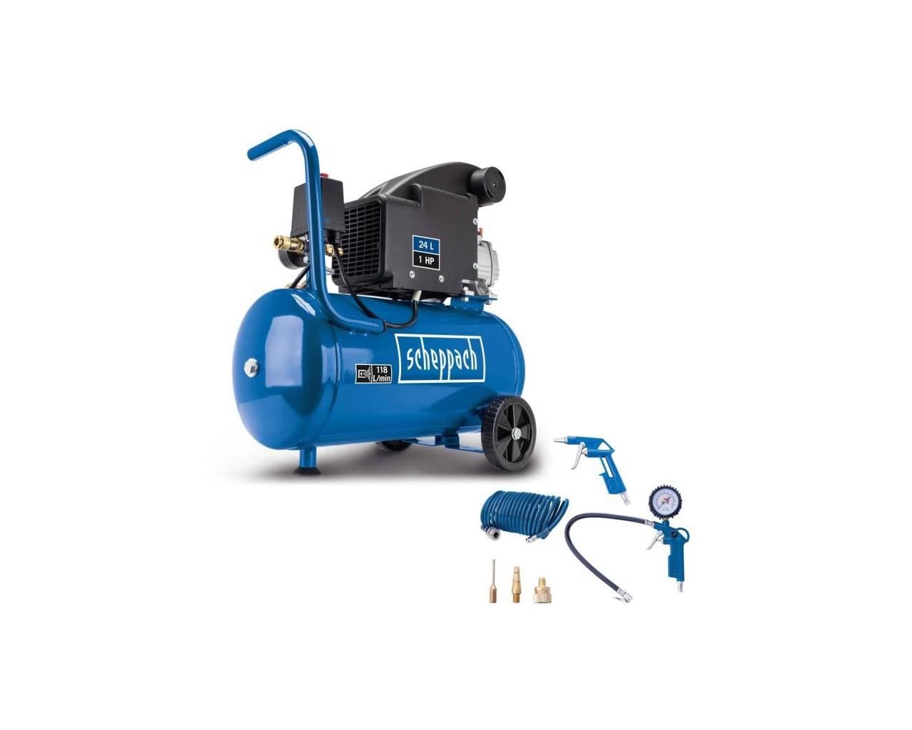 Compressore SCHEPPACH HC24-8S-A 750 W da 24 litri
