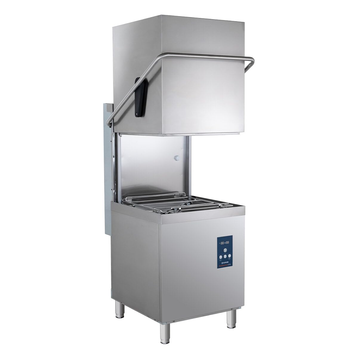 GastroHero Haubenspülmaschine 50x50, 400 V, Edelstahl PROFI-HSM54SL