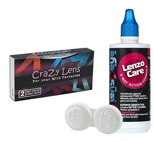 ColorVue Crazy Terpolymer Quarterly Conatct Lens, 2 Units (Madara) - Image 6