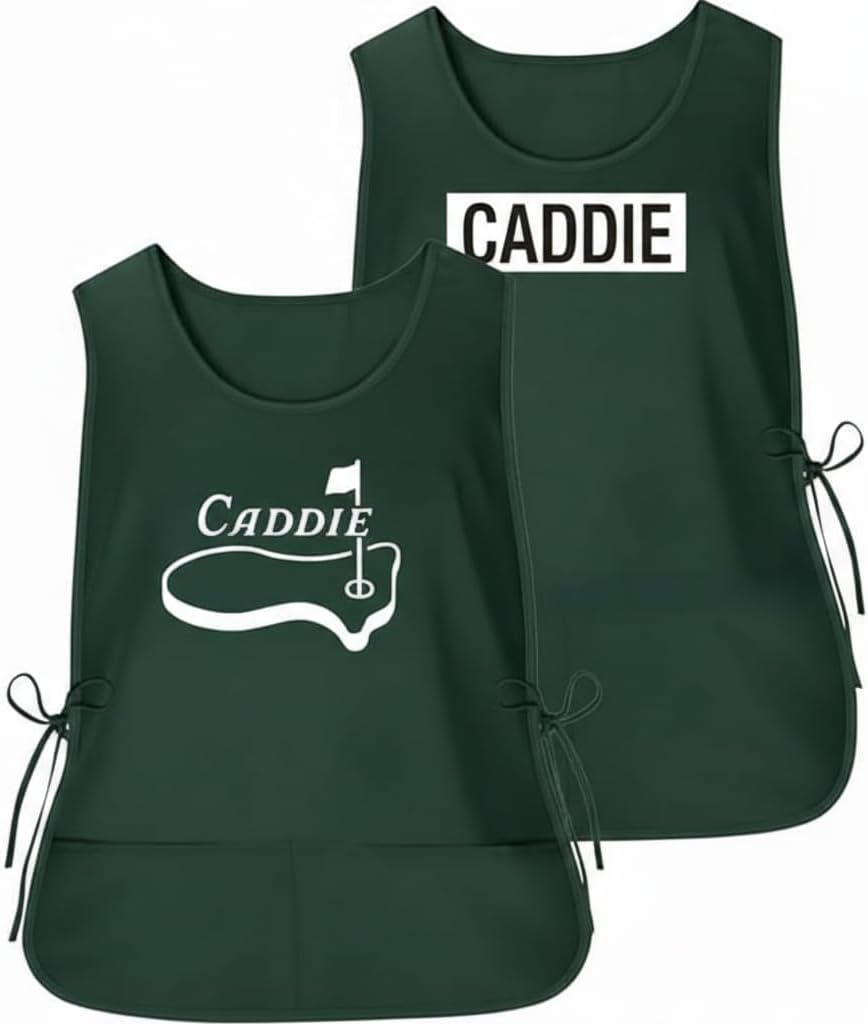 Golfer Caddie Costume - Golf Halloween Uniform for Adults and Couples Costume