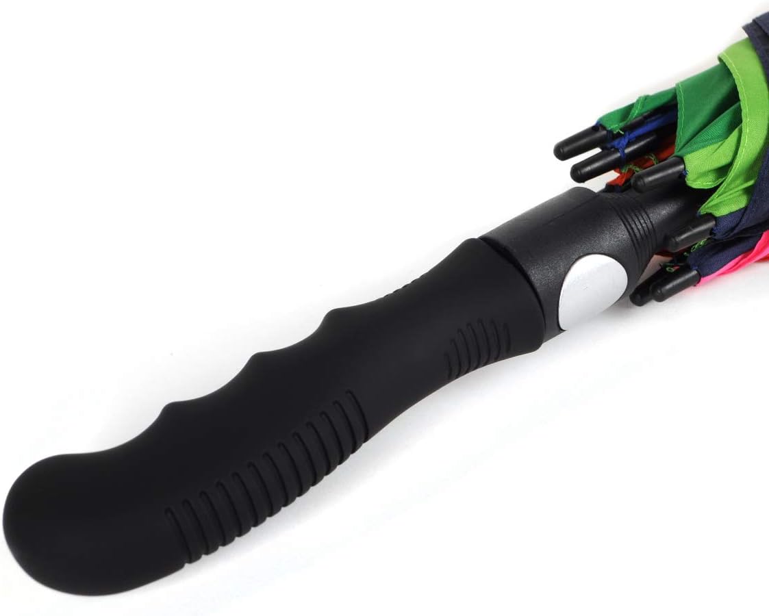 review Rainbow Automatic Open Golf Umbrella Windproof Tested, Extra-Strong