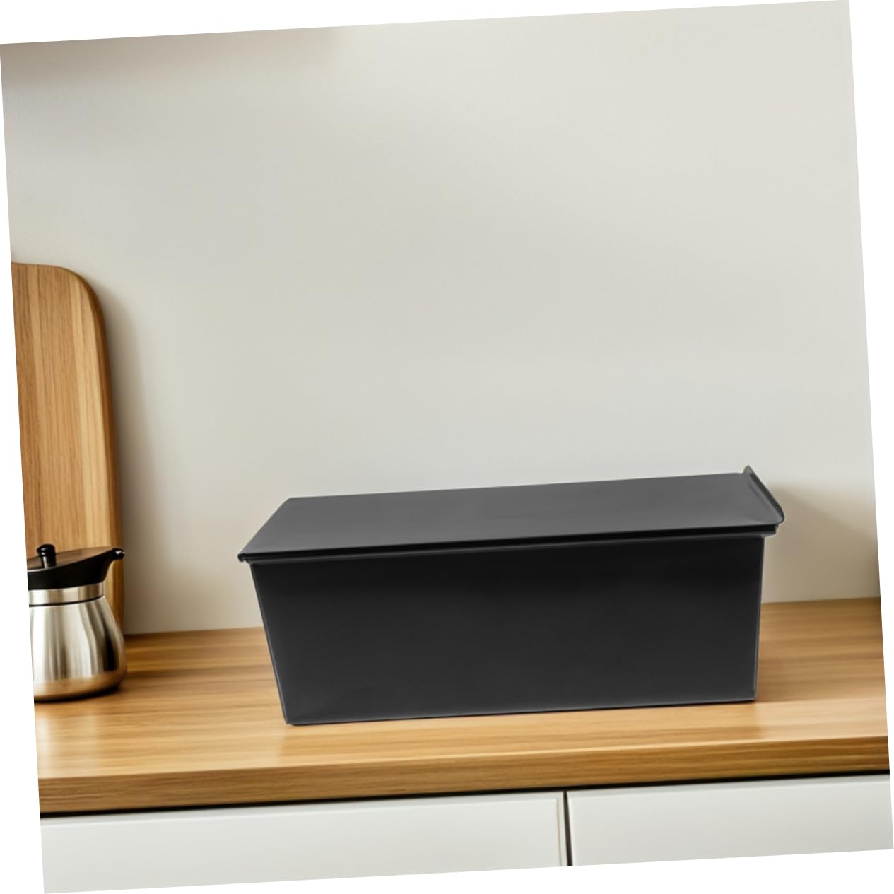 Toyvian Molde para Pan Tostado Negro de Hierro, 2 Piezas, Rectangular