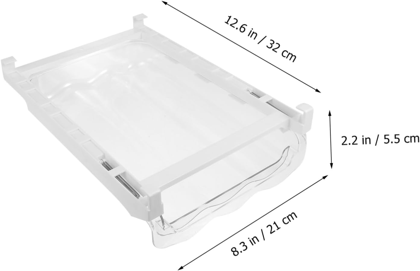 POPETPOP 1 Set Egg Storage Box Practical Refrigerator Accessory Breathable Egg Container for Fridge Durable Design Neatly for Home Use