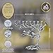 Ner Mitzvah Tree of Life Menora for Chanuka - Fits All Standard Chanukah Candles - Artistic Candle Menorahs - Silver Hanukkah Menorah - 7.5